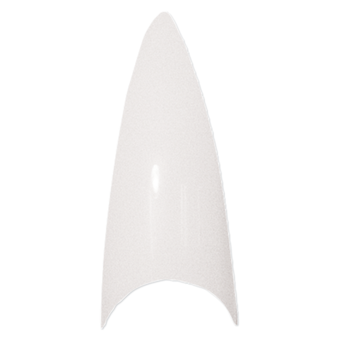 DL Pro Stiletto Nail Tips Kit White 300 Pack