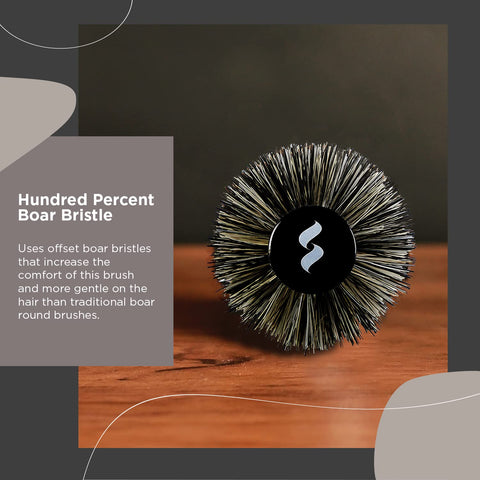 Spornette Touché Boar Bristle Brush 2.25" Diameter #125
