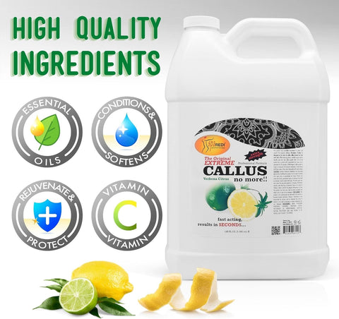 Spa Redi Callus Remover Lemon Lime 128 Oz
