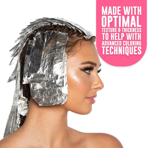 ColorTrak Embossed Silver Foil 500 Sheets