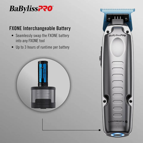 BaBylissPRO Lo-ProFX Hair Clipper & Trimmer Bundle – Professional Cordless Low-Profile Combo Kit