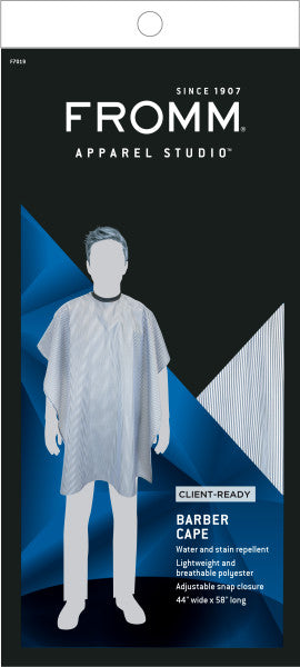 Fromm Apparel Studio Stripes Barber Cape