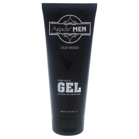 Agadir Men Oud Wood Firm Hold Gel - 6.7 oz Gel