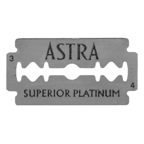 Astra Superior Platinum Double Edge Blades - 1 Case