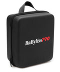 A black BaBylissPRO universal travel case designed to protect grooming tools.