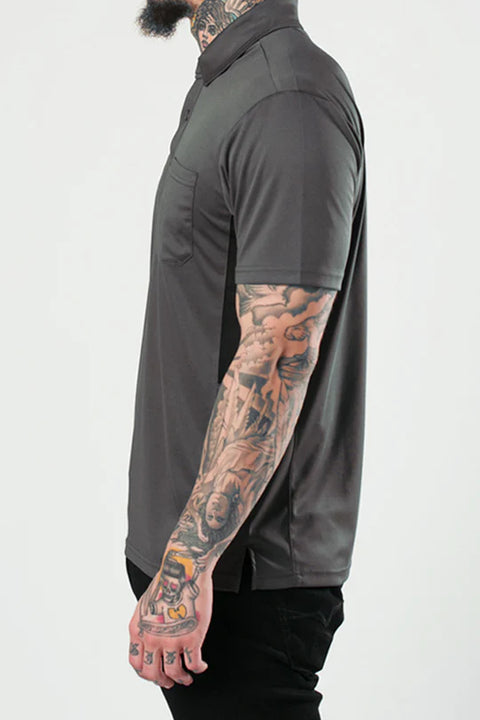 Barber Strong Barber Polo Grey