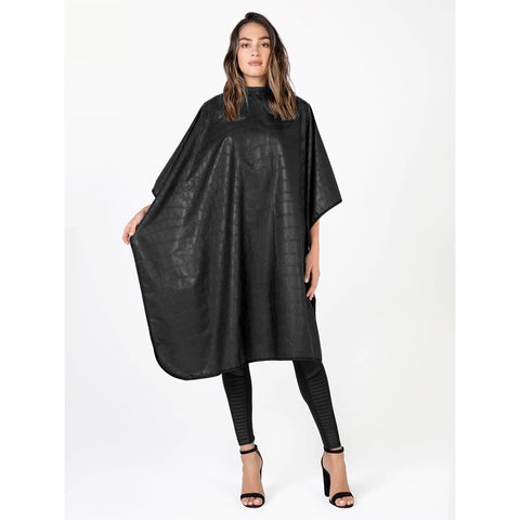 Betty Dain Black Alligator Hide All Purpose Cape