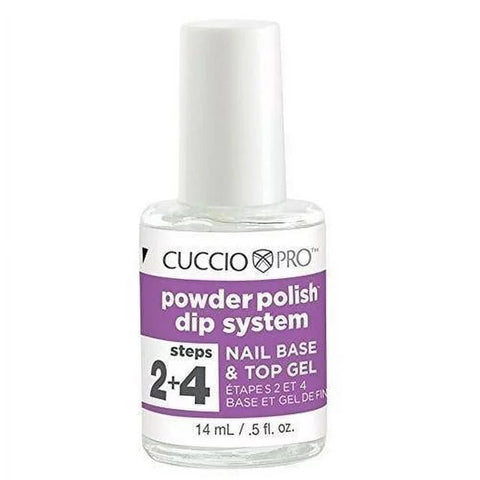 Cuccio Pro Powder Polish Dip System Nail Base _ TOp Gel Steps 2 _ 4