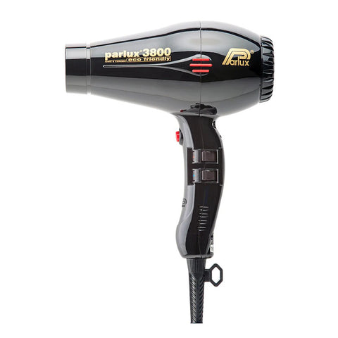 Parlux 3800 Ionic & Ceramic Eco Friendly Dryer ( Black, Red)