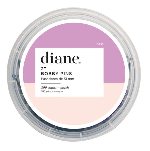 Diane 2 Bobby Pins Black D452