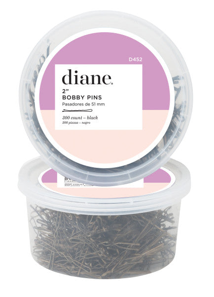 Diane 2 Bobby Pins Black D452