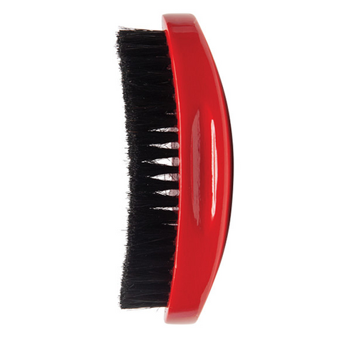 Diane Curved Soft Prestige 100% Boar Military Wave Brush D1701