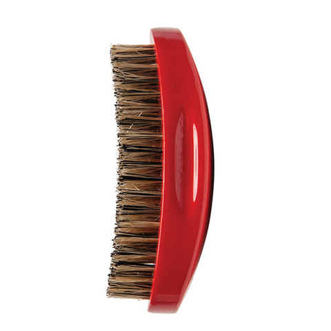 Diane Curved Hard Prestige 100% Boar Military Wave Brush D1741