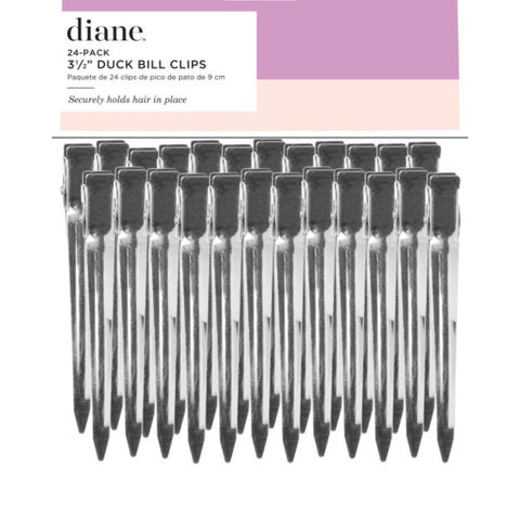 Diane 3.5" Duck Bills Clips 24 Pack
