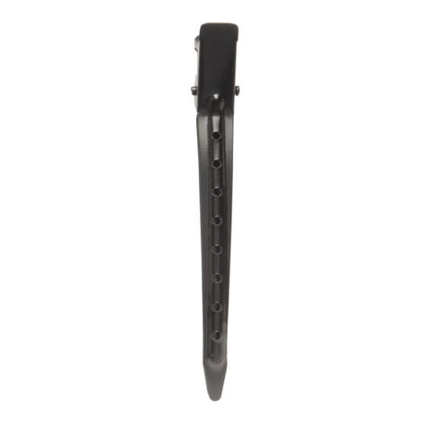 Diane 3.5" Black & Gold 12 Pack Duck Bills Clips