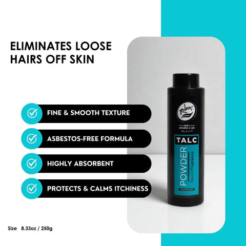 Rolda - Men's Barber Talc Powder | Talcum Powder