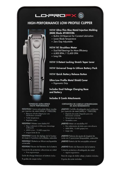 BaBylissPRO FXONE Lo-ProFX Clipper