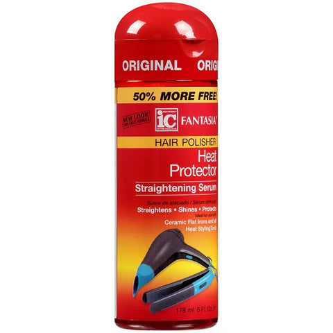 Fantasia Heat Protector Straightening Serum 6 Oz