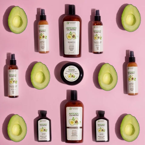 Fantasia Naturals Avocado Cilantro Moisturizing with Avocado, Keratin & Biotin, 4 fl oz