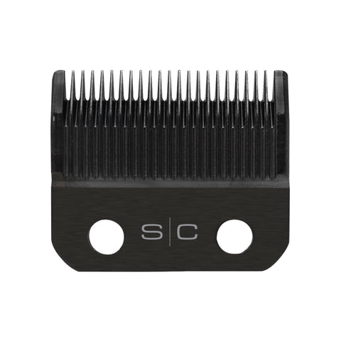 StyleCraft Black Diamond DLC Taper Fixed Clipper Blade with Shallow Tooth 2.0 Cutter