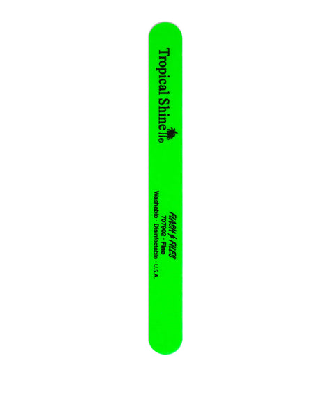 Tropical Shine Green Flash File (Fine)