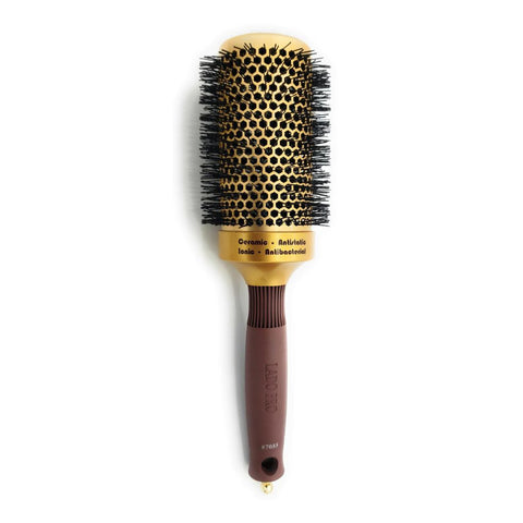 Lado Pro Gold Ceramic + Ionic Round Thermal Brush 3"