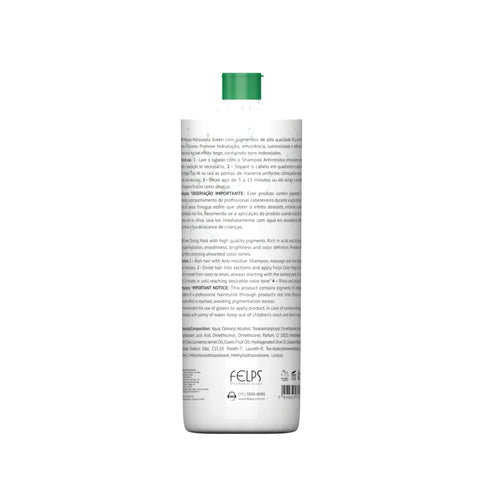 Felps Magic Clay 4K Toner Matizador Green 16.9 Oz