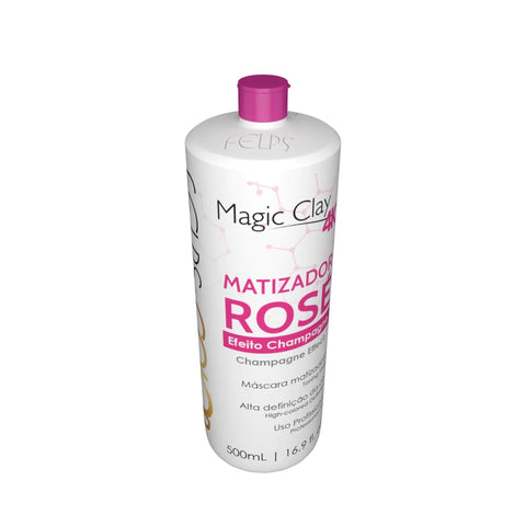 Felps Magic Clay 4K Toner Matizador Rose Champagne 16.9 Oz