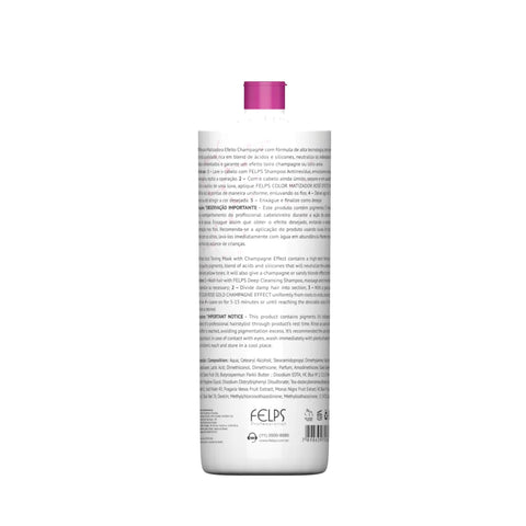 Felps Magic Clay 4K Toner Matizador Rose Champagne 16.9 Oz