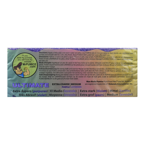 Mr Pumice Ultimate Pumi Bar Medium Purple