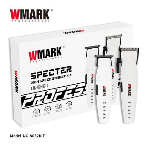 WMARK Spectre NG-8632 KIT Rechargeable Hair Clipper Trimmer Kit
