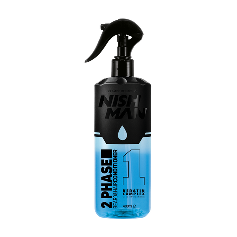 Nishman Beard & Hair 2-Phase Keratin Conditioner 400mL