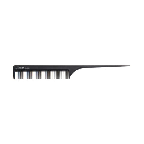 Diane 8" Carbon Rat Tail Comb DBC010