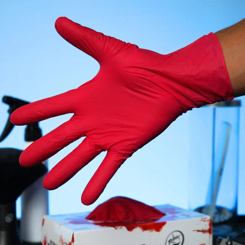 Rolda - Red Nitrile Gloves