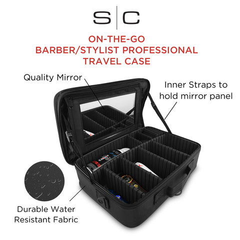 Stylecraft On The Go Case Black with Red Logo