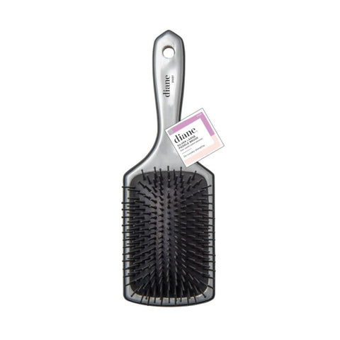 Diane Silver Large Paddle Brush D1037