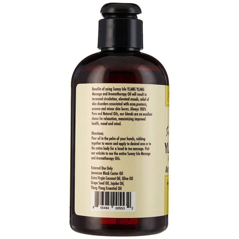 Sunny Isle Ylang Ylang Massage & Aromatherapy 8 Oz