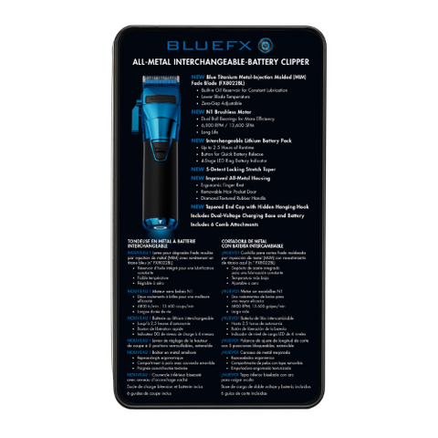 BaBylissPRO Blue FXONE Clipper
