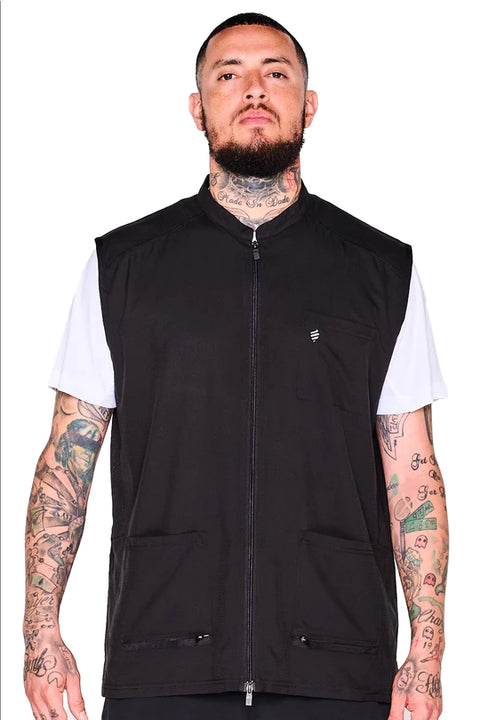 Barber Strong Barber Vest Black