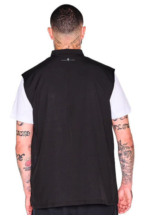 Barber Strong Barber Vest Black