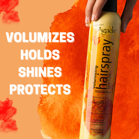 Agadir Volumizing Firm Hold Hairspray 10.5 Oz