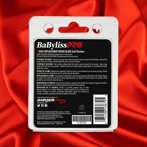 BaBylissPRO Gold Wedge Replacement Blade