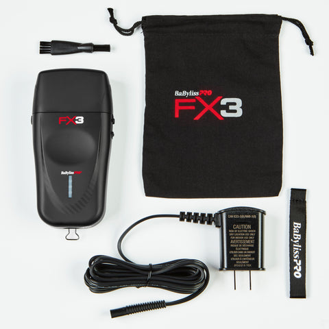 BaBylissPRO Black FX3 Shaver