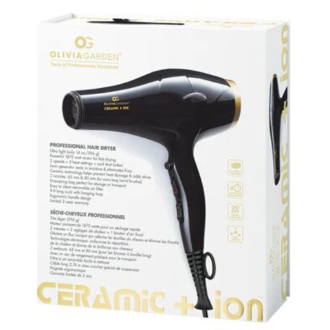 Olivia Garden Ceramic + Ion Professional Hair Dryer