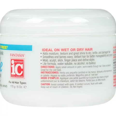 IC Fantasia Hair Polisher Solid Ice Pomade 6 Oz