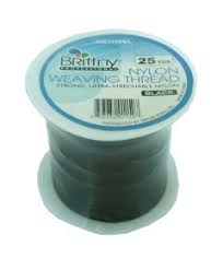Brittny Stretchable Black Weaving Thread