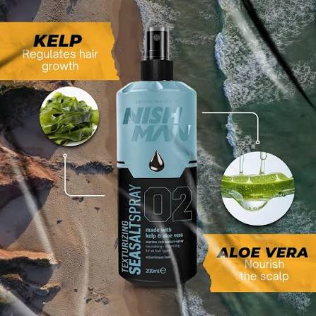 Nishman Texturizing Sea Salt Spray 200mL - 6pcs
