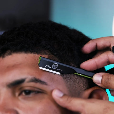 Rolda - Matte Barber Straight Razor Blade Holder | Dual Fold, Lightweight