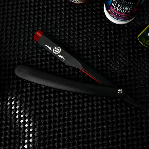Rolda - Matte Barber Straight Razor Blade Holder | Dual Fold, Lightweight