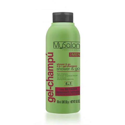 MySalon For Men Shower & Go Gel Shampoo 18.3 Oz